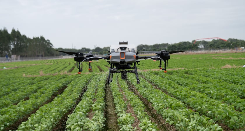 Presicion Agriculture ( Stress Detection and Aerial Spraying )